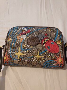 GUCCI Shoulder Bag Disney Collaboration Donald Duck